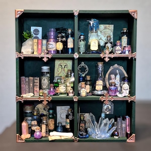 Miniature Apothecary Cabinet