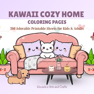 Kawaii Cactus Coloring Pages: A4 Printable Designs (PDF Download)