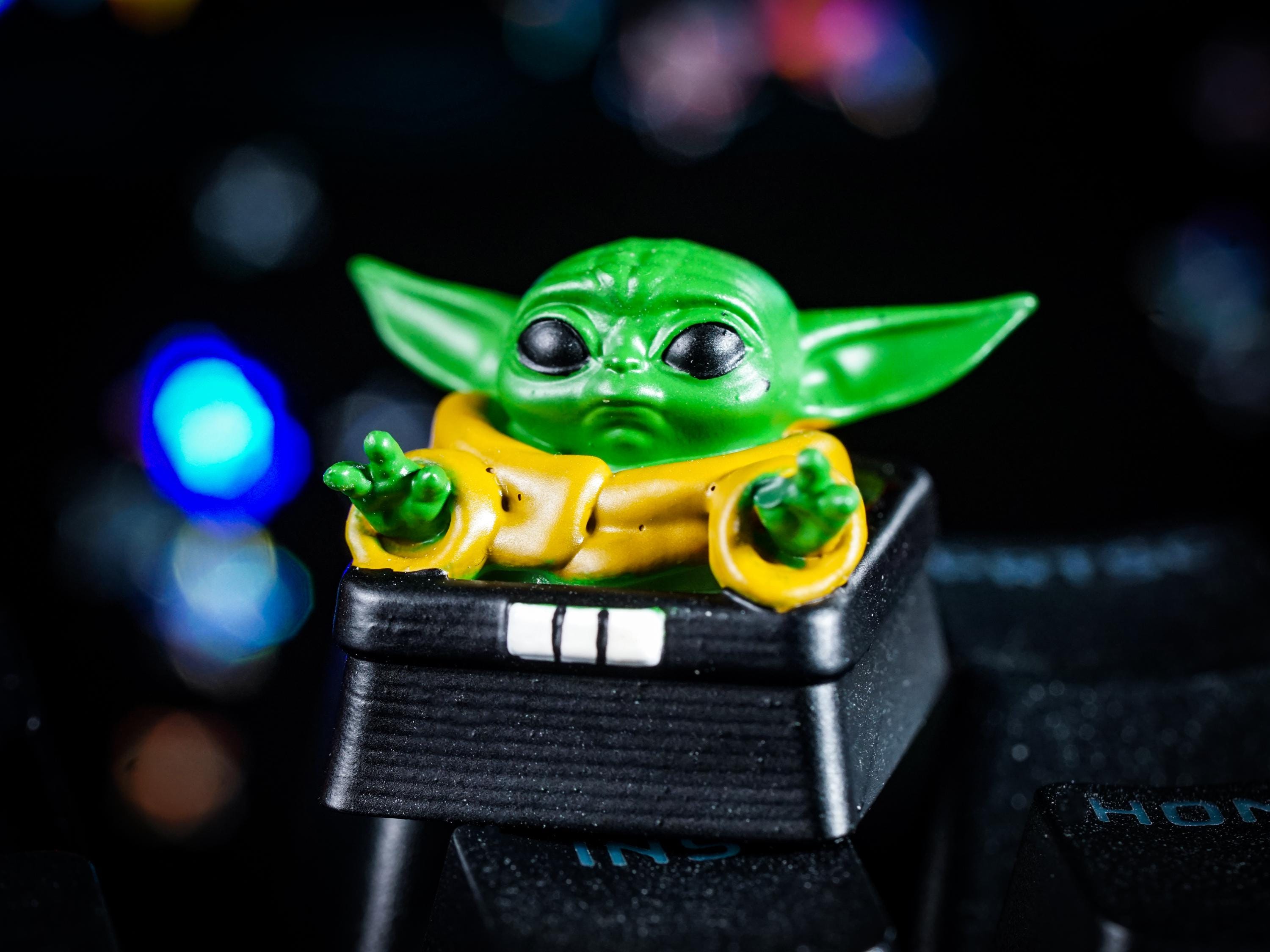 グローグー　キーボードデコレーション　1BOX Grogu Keycap - Etsy