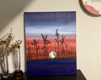 Painting, oil painting, wall decor, art, unique and original