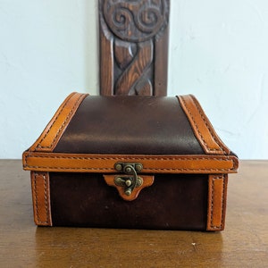 Leather Treasure Chest