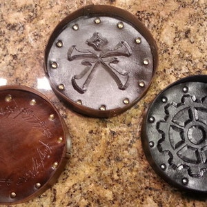 Custom Leather Dice Trays