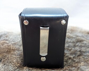 Leather Deck Box With Belt Clip - Etsy
