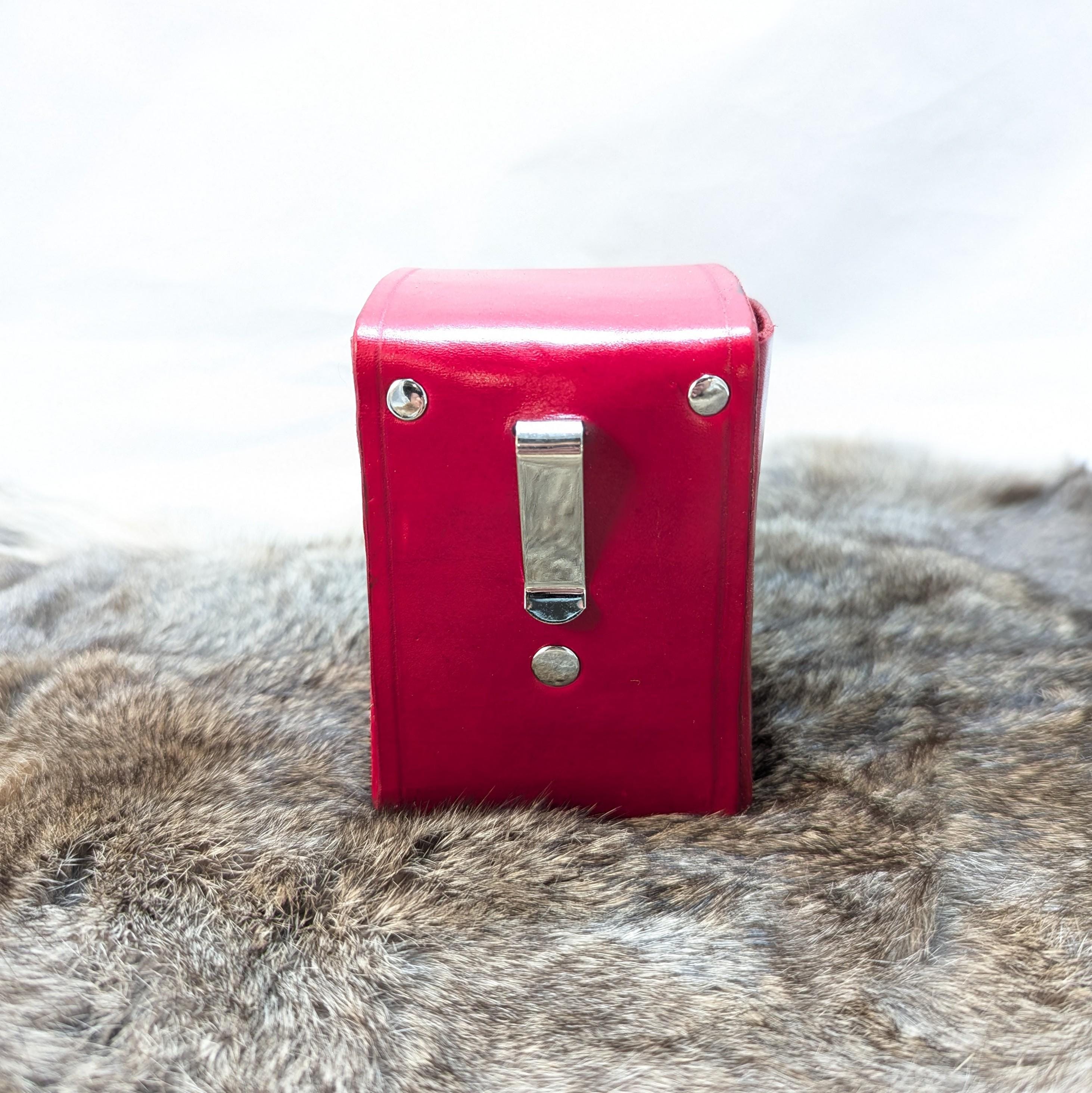 Leather Deck Box With Belt Clip - Etsy