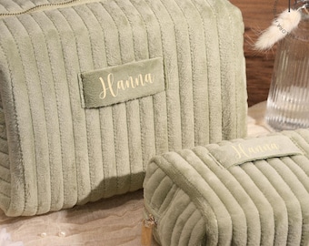 Benutzerdefinierte Make-up Tasche, Braut Kulturtasche, Brautjungfer Geschenke, Reisekulturtasche, Kosmetiktasche, Geburtstagsgeschenk für Sie, Muttertagsgeschenk