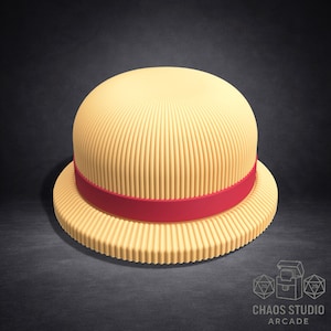 MTG Commander Deck Box | One Piece Monkey D Luffy Hat Inspired | 3D Printed  Anime Card & Dice Holder | Gaming Organizer and Gift