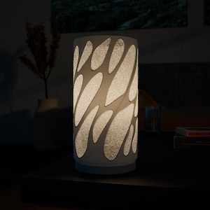 Amber Glow Lamp - Desk Light, Desk lamp, Table Lamp, Table Light, Mood light, Home Decor, Contemporary Lamp, Housewarming Gift