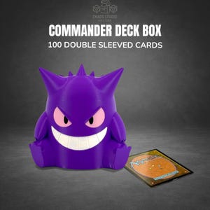 Gengar Card Sleeves - Etsy Gengar Card Sleeves - Etsy
