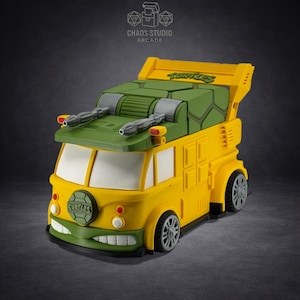 Turtle Van MTG Commander Deck Box | Trading Card Storage Case – EDH Card Holder – Tabletop Gaming Accessory | Gamer Gift, 3D Printed