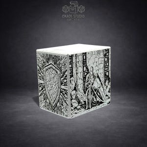Medieval Knight Deck Box | Armored Guardian MTG Commander Case | 3D Printed Deck Box | 135 Cards | Last Minute Gift | Stocking Stuffer
