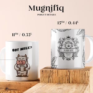 Owl Linoprint Forestcore Ceramic Coffee Mug Owl Gifts Animal Lover Gift Nature Lover Gift Coffee Lover Gift Cottagecore Gifts Camper Dad Mug image 8