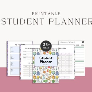 Planificador Estudiantil 2025: Organiza tu año académico con secciones diarias, semanales y mensuales. ¡Manténte a la vanguardia en la escuela y en la vida!