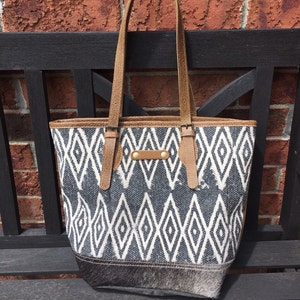 Myra Bag Role Model Tote: Recycled Canvas & Military Tent