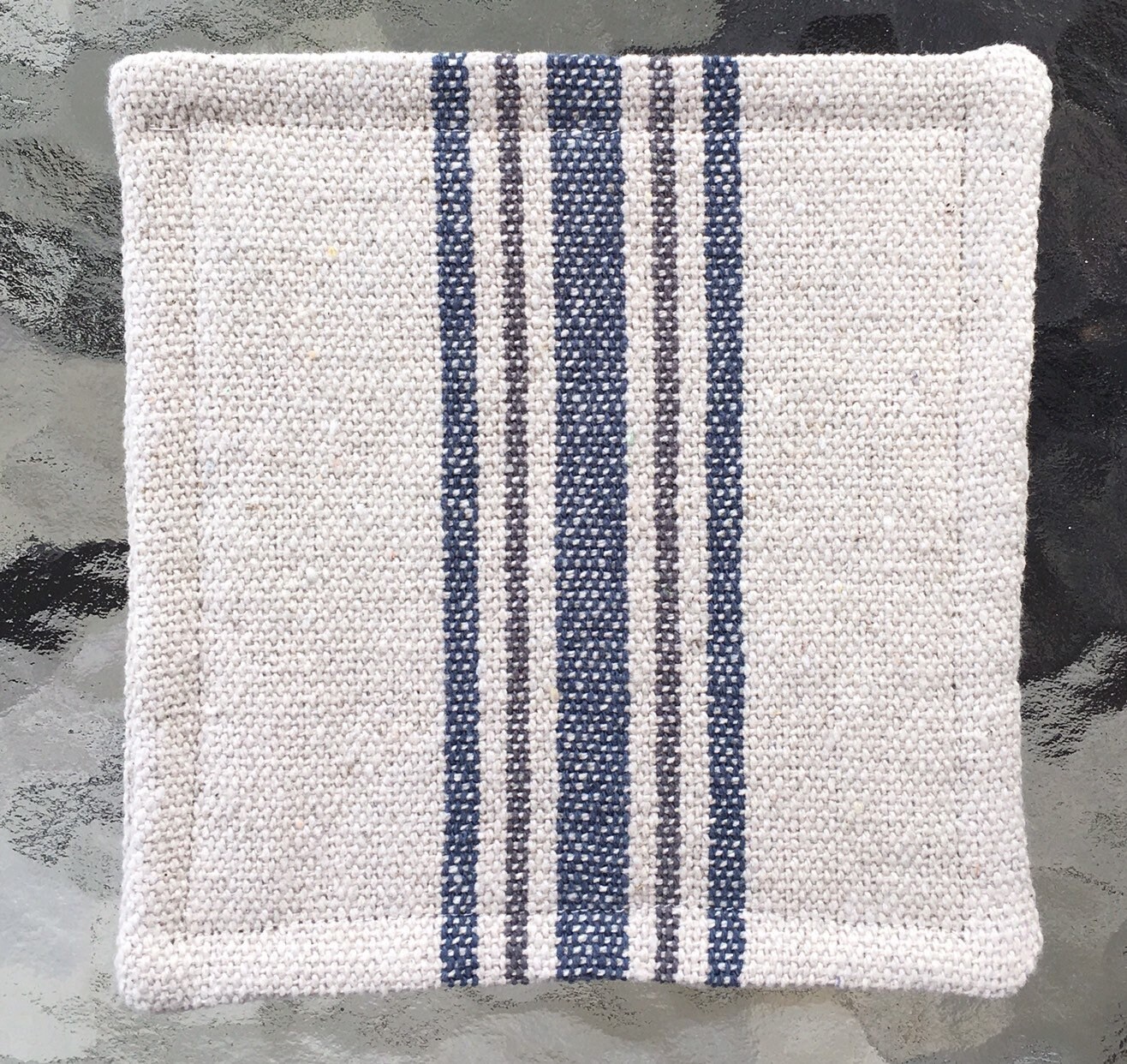 Grain Sack Coasters Set of Six - Etsy