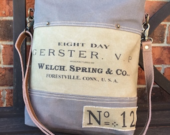 MYRA BAG Vespertine Canvas Crossbody Tote Bag