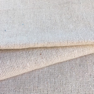 Grain Sack Fabric By The Yard Grain Sack Solid Oatmeal Vintage Inspired Feed Sack ClothFlour Sack Fabric Gunny Sack Fabric Grain Sack Cloth
