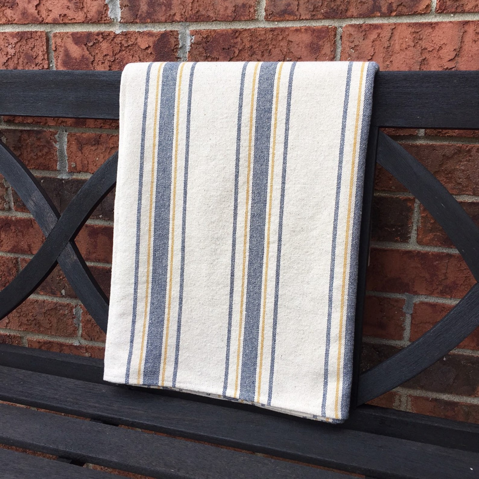 Grain Sack Throw Grain Sack Blanket Grain Sack Coverlet Grain Etsy