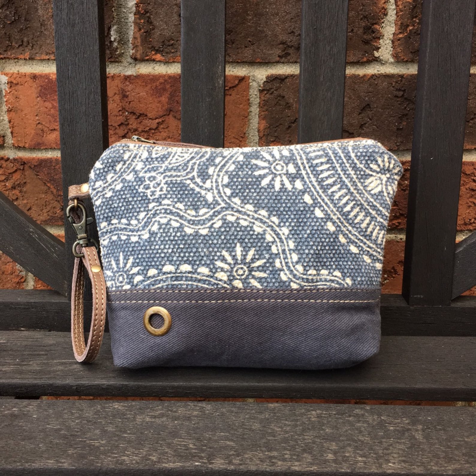 Myra Bag Kilim Classic Design Wristlet Pouch Zip Pouch Clutch Etsy