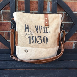 MYRA BAG Oaken Market Bag 10.5&quot; Wide x 11.5&quot; Tall x 2.5&quot; Deep
