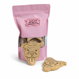 Dog Breed Face Biscuits: Birthday Treats