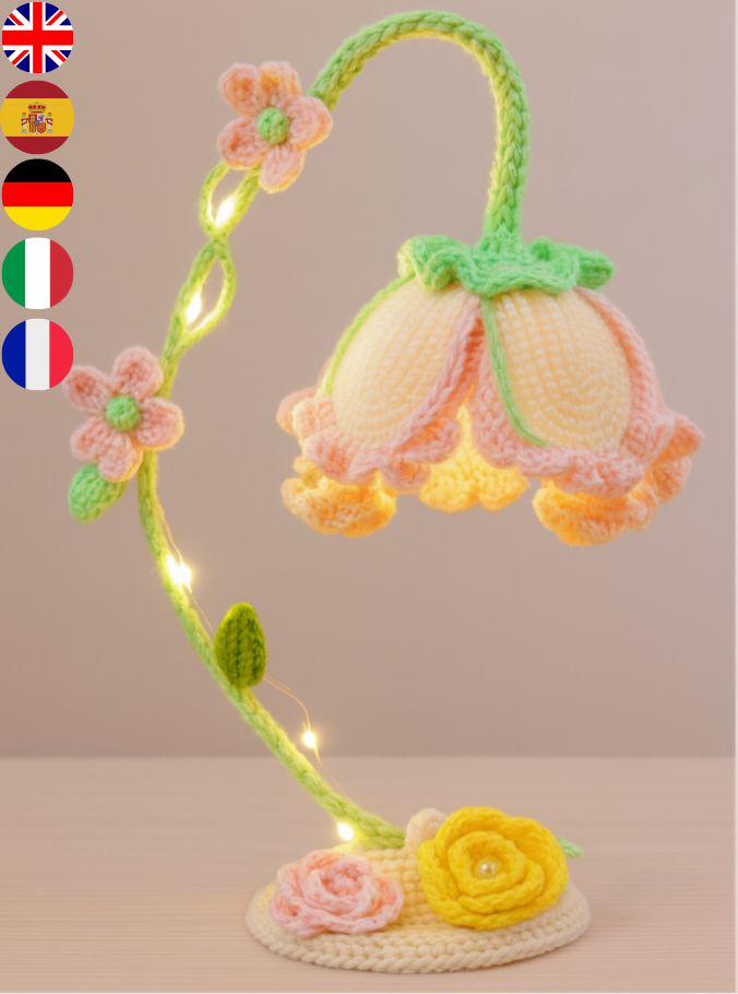 34 Crochet Lamps That Will Look Great in Your Home 30 Crochet Flower Lamp