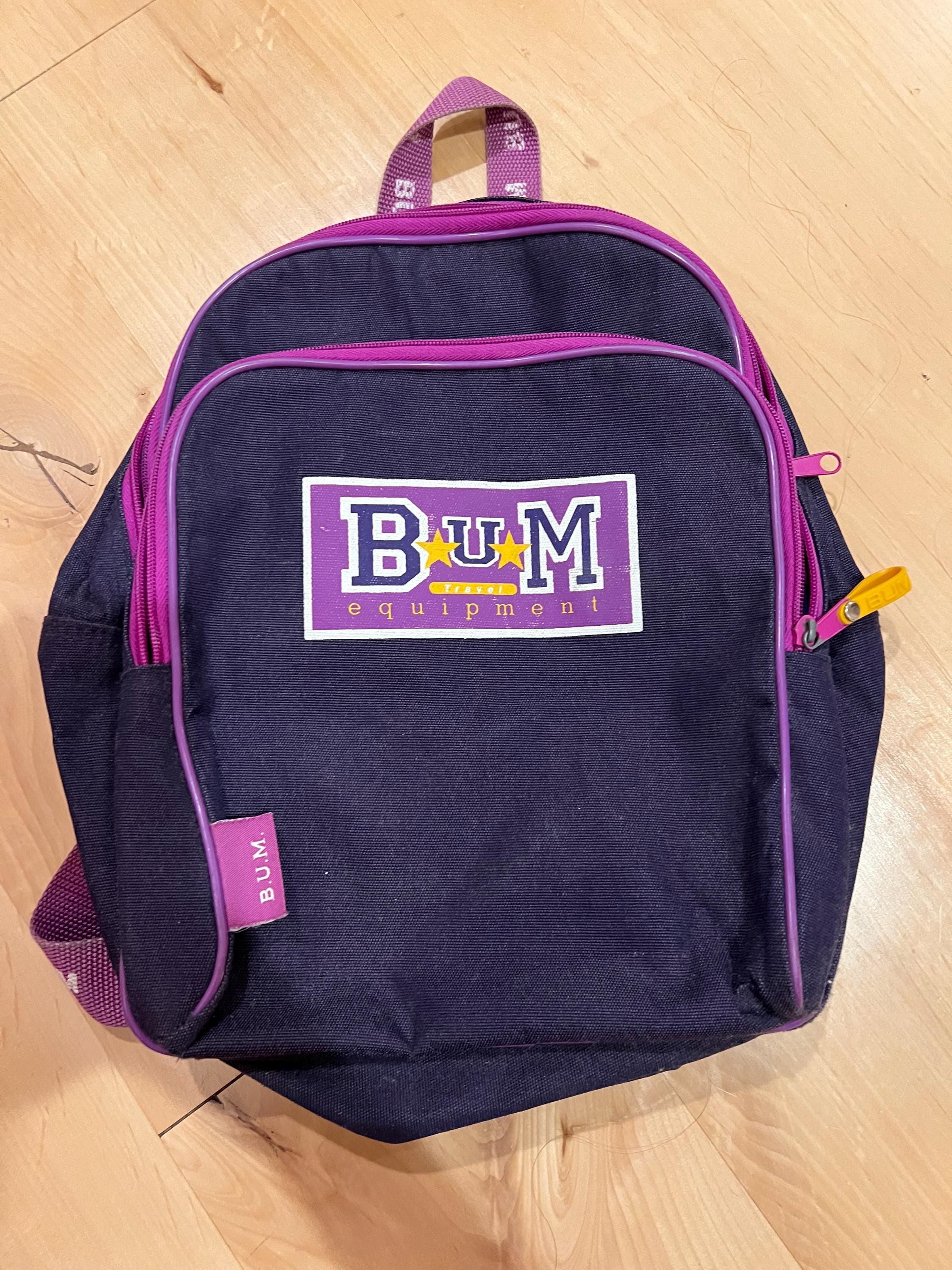 90s Purple Backpack - Etsy