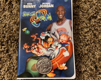 Vintage 1996 Space Jam Movie VHS / Vintage Basketball Movie