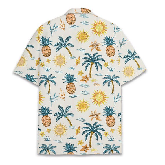 Hawaii-Familien-Outfit-Set – Marineblaues Blumenmuster Für Damen, Herren & Kinder (100% Viskose)