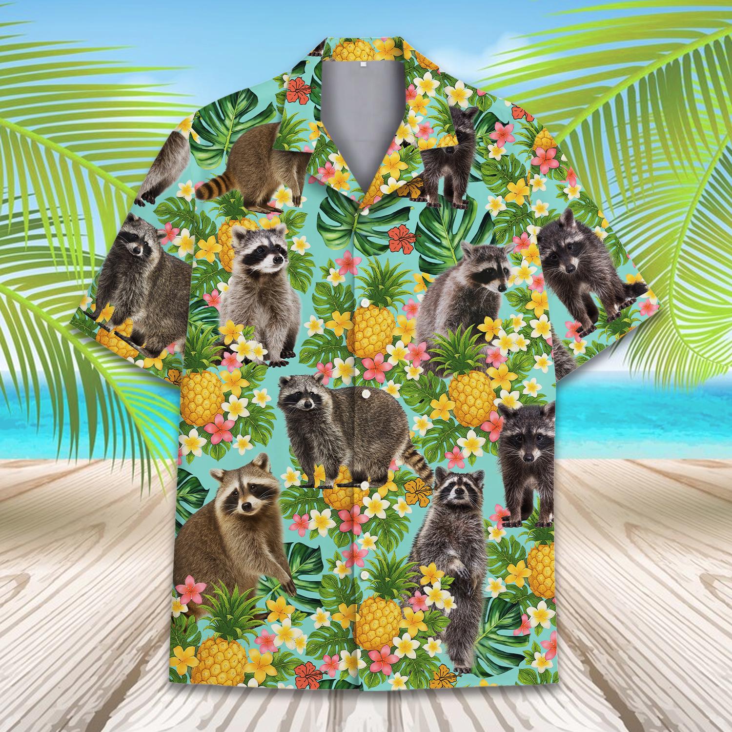 MIKENKO Camicia Hawaiana Anni '80 Anni '90 Per Uomo Divertente