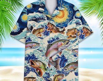Chemise Pêche Chemise HUK Kona Performance Homme - Col