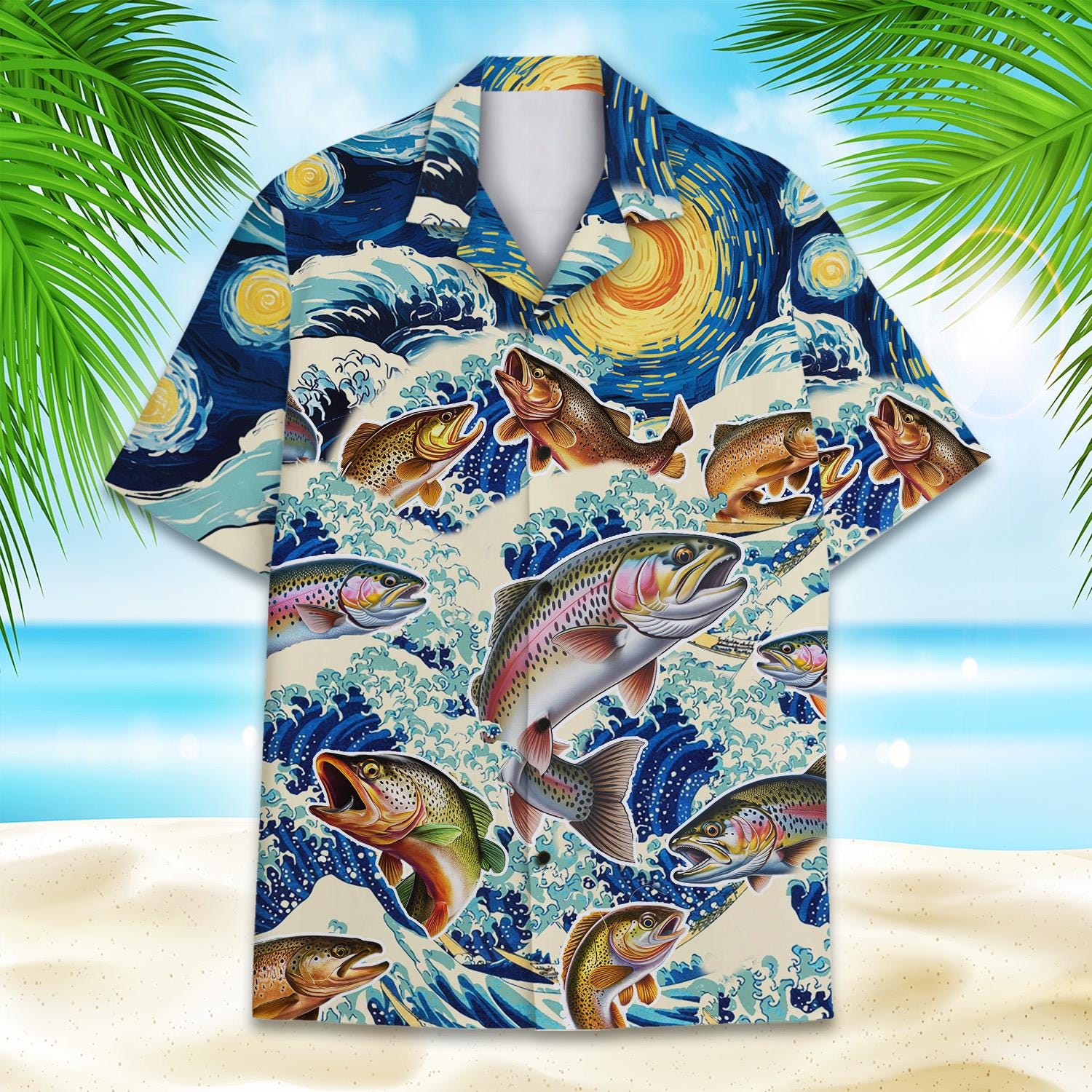 Fish Button Down Shirt Australia