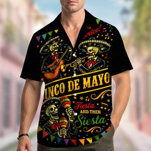 cinco de mayo dress shirts Amazon.com: Fashonal Dia De Los Muertos Mexican Shirt Mens Day of The Dead Shirt, Sugar Skull Size S : Clothing, Shoes & Jewelry