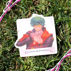 Lighterwise Polaroid Sticker | Zenless Zone Zero Lighter & Wise Transparent Matte Die Cut Sticker