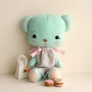 Biscuit Bear pdf Pattern - Instant Download
