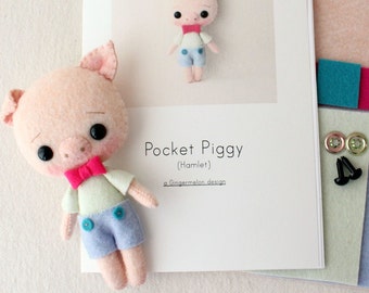 Hamlet Pocket Piggy Pattern Kit