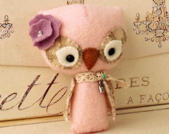 Tag-Along Owl pdf Pattern - Instant Download