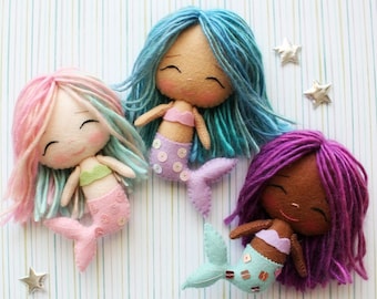 Chibi Mermaid pdf Pattern