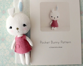 Pocket Bunny Pattern Kit