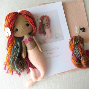 Nerissa - Mermaid Girl Pattern Kit