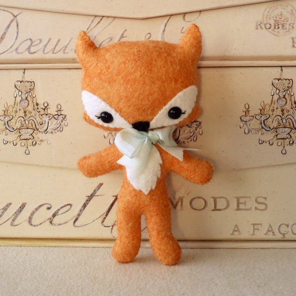 Tag-Along Fox pdf Pattern - Instant Download