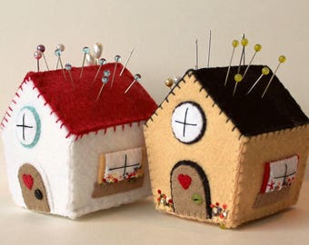 Pincushion Cottage pdf Pattern - Instant Download