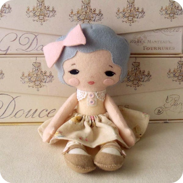 Sweetie Pie Doll pdf Pattern - Instant Download