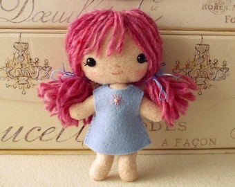 Tag-Along Doll pdf Pattern - Instant Download
