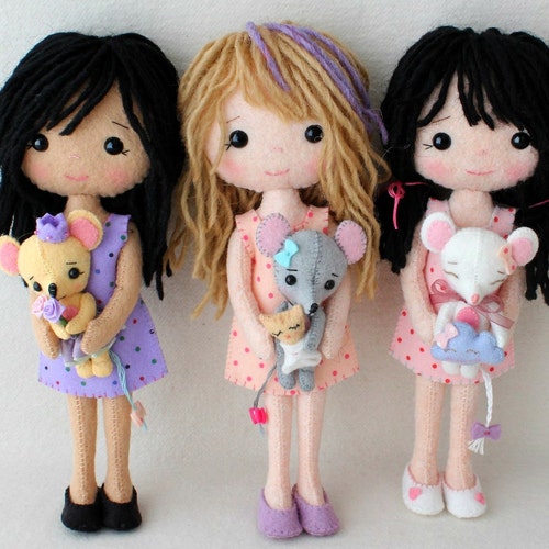 Pocket Poppet Pdf Pattern - Etsy