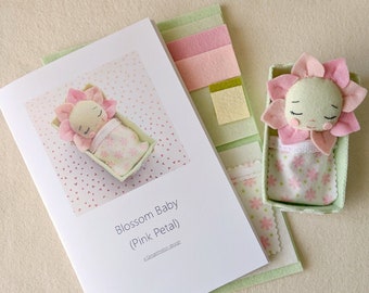 Pink Petal Blossom Baby Pattern Kit