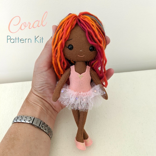 Ballerina Poppet Kit - Coral