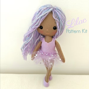 Ballerina Poppet Kit - Lilac