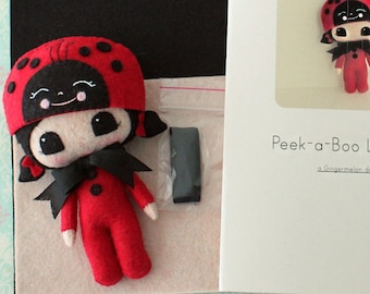 Peek-a-Boo Ladybug Pattern Kit