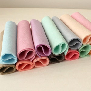 My Faves PURE Merino Wool Felt 15 - 8x12 Sheets