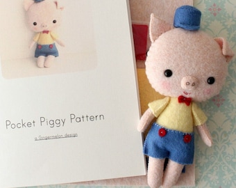 Pocket Piggy Pattern Kit